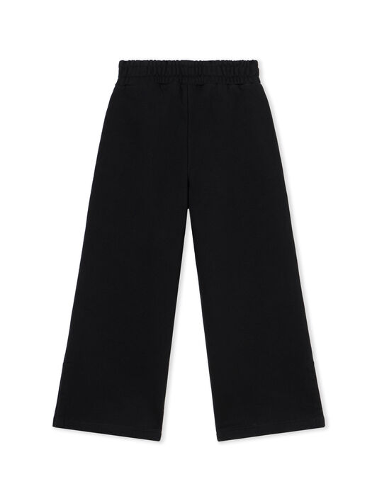 OFF WHITE Bookish Wide Sweatpants BLACK - WHITE OGCH00AF25FLE001