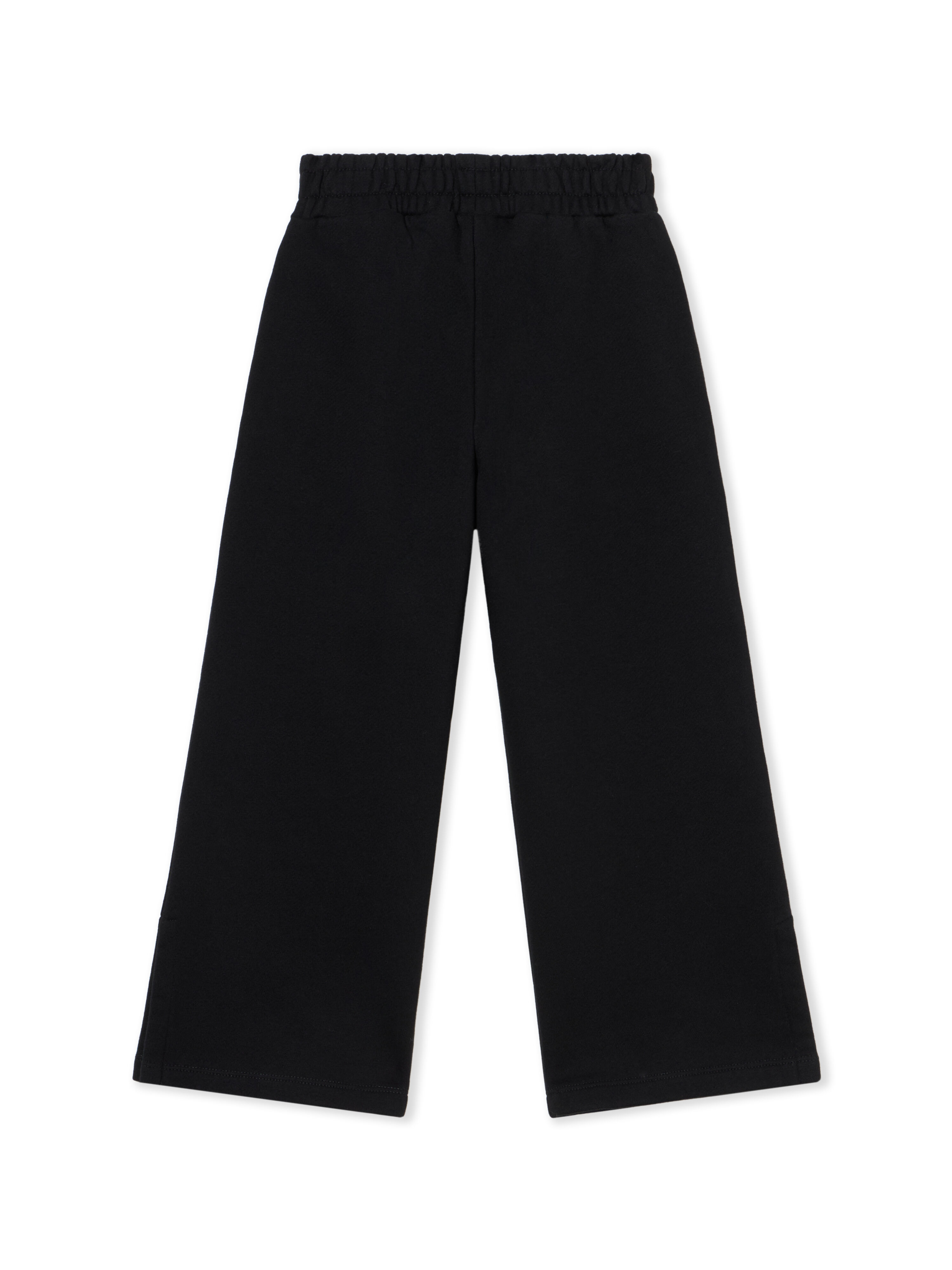 OFF WHITE Bookish Wide Sweatpants BLACK - WHITE OGCH00AF25FLE001