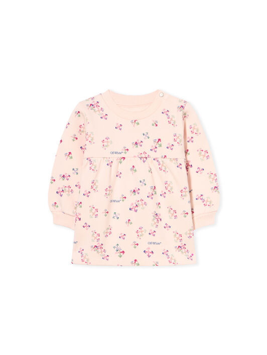 OFF WHITE Aop Arrow Dress SOFT PINK - MULTICOLOR OGX7012F25FLE002