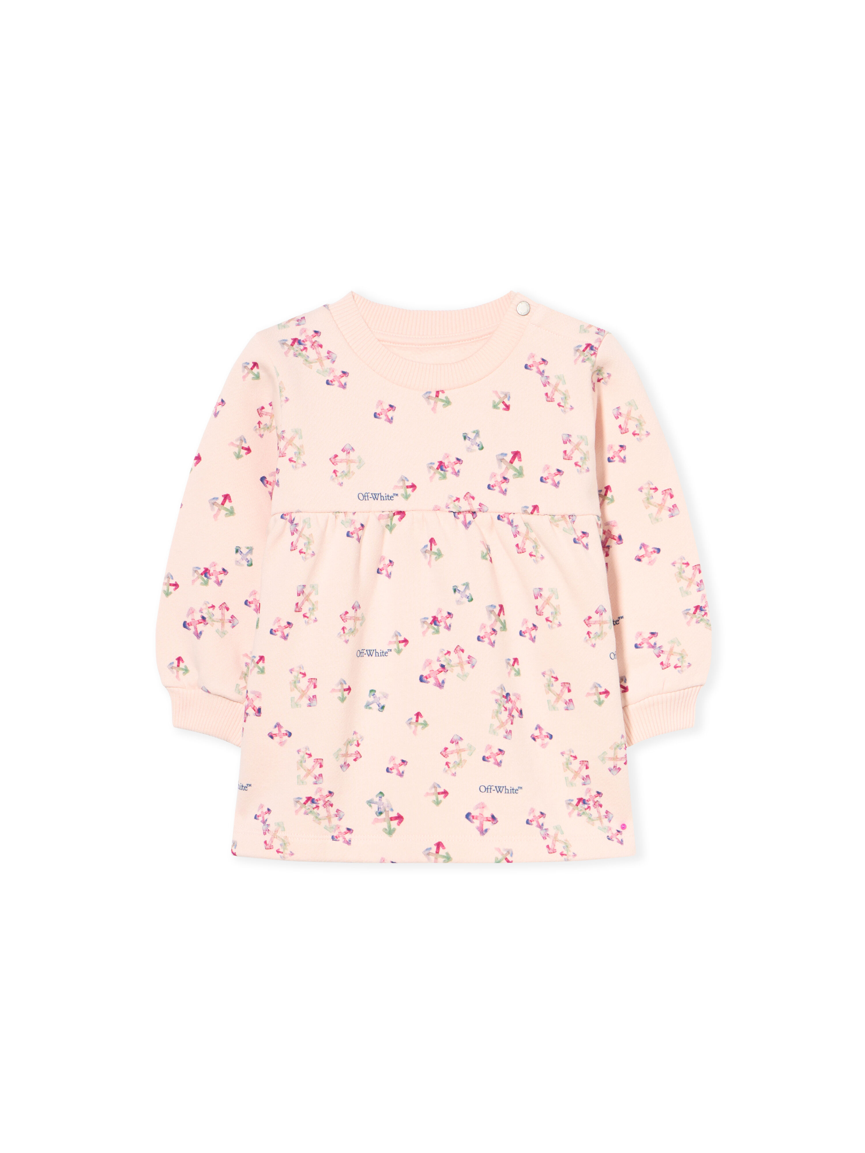 OFF WHITE Aop Arrow Dress SOFT PINK - MULTICOLOR OGX7012F25FLE002