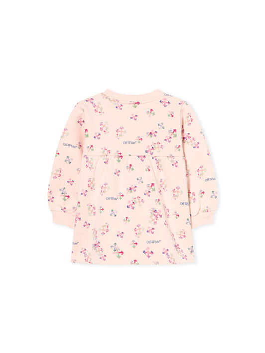 OFF WHITE Aop Arrow Dress SOFT PINK - MULTICOLOR OGX7012F25FLE002