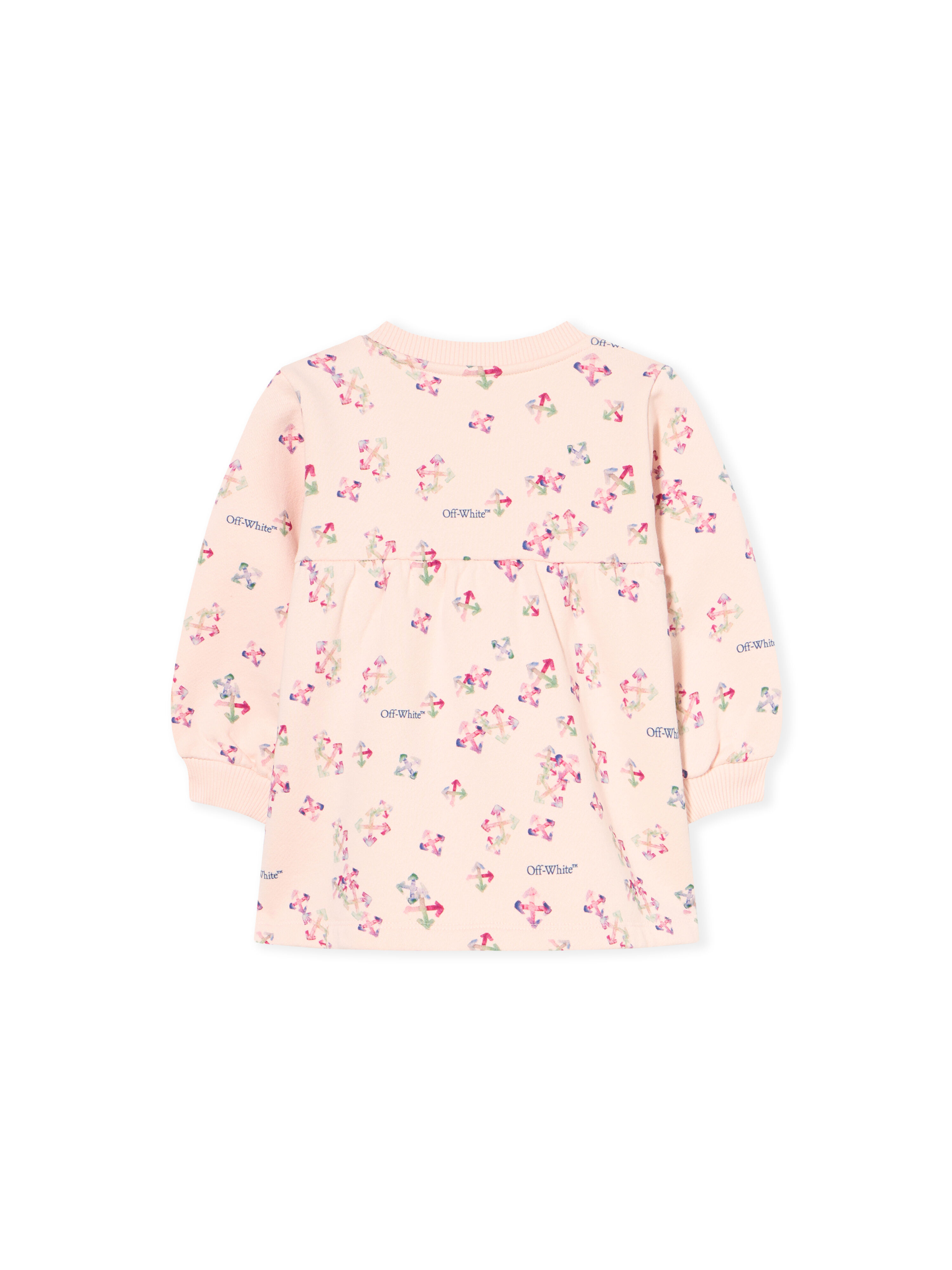 OFF WHITE Aop Arrow Dress SOFT PINK - MULTICOLOR OGX7012F25FLE002