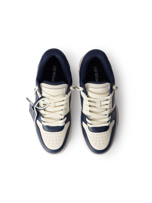 OFF WHITE Out Of Office Leather Sneakers OFF WHITE - PETROL BLUE OWIA259F25LEA002