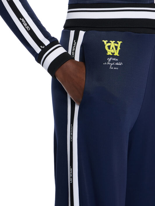 Track Serena Wide Pants OFF WHITE Track Serena Wide Pants BLUE IRIS-LIME OWCJ005F25JER001