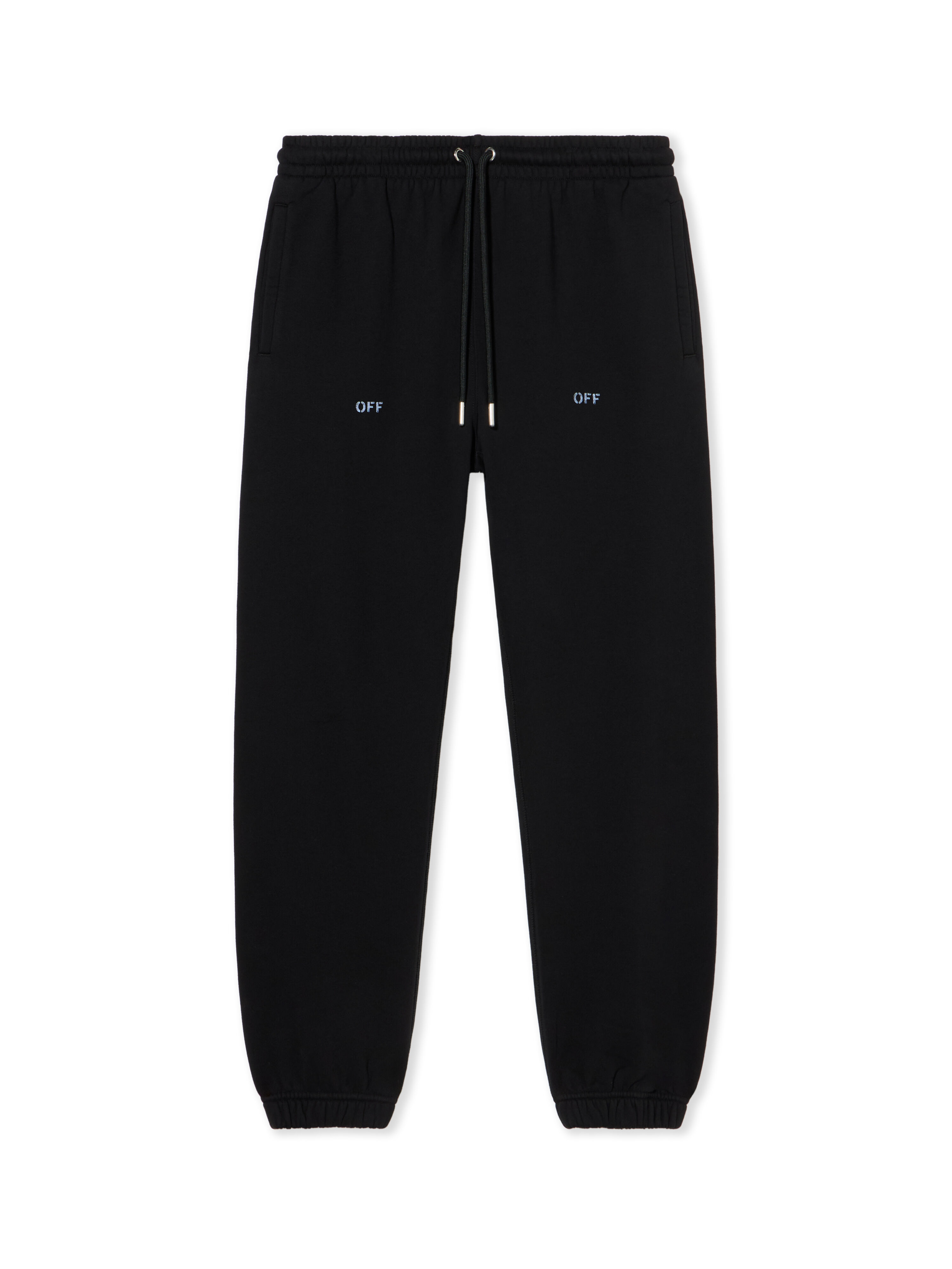 OFF WHITE Stencil Arrow Sweatpants BLACK - CLOUDY OMCH057F25FLE003