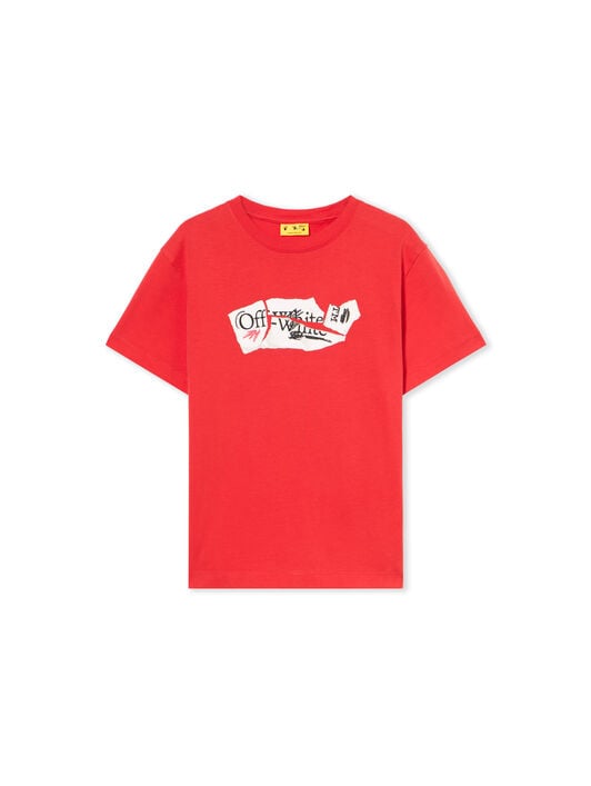 Arrow Collage T-Shirt OFF WHITE Arrow Collage T-Shirt RED - WHITE OBAA002F25JER004