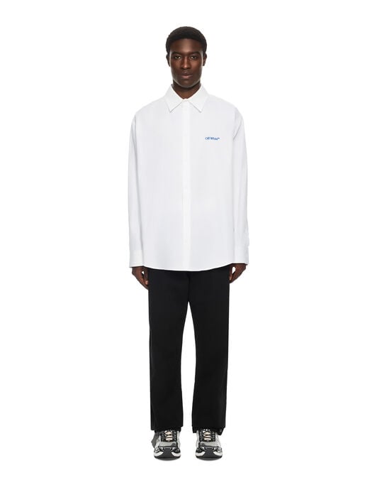 Bacco Arrow Poplin Overshirt OFF WHITE Bacco Arrow Poplin Overshirt WHITE 44MGE055F26F002