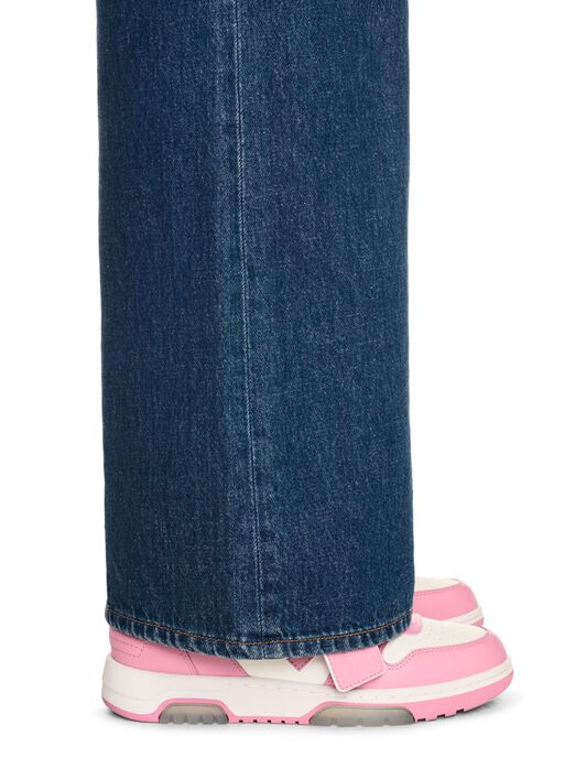 OFF WHITE Sneakers Out Of Office In Pelle Di Vitello ROSA OWIA259F24LEA003