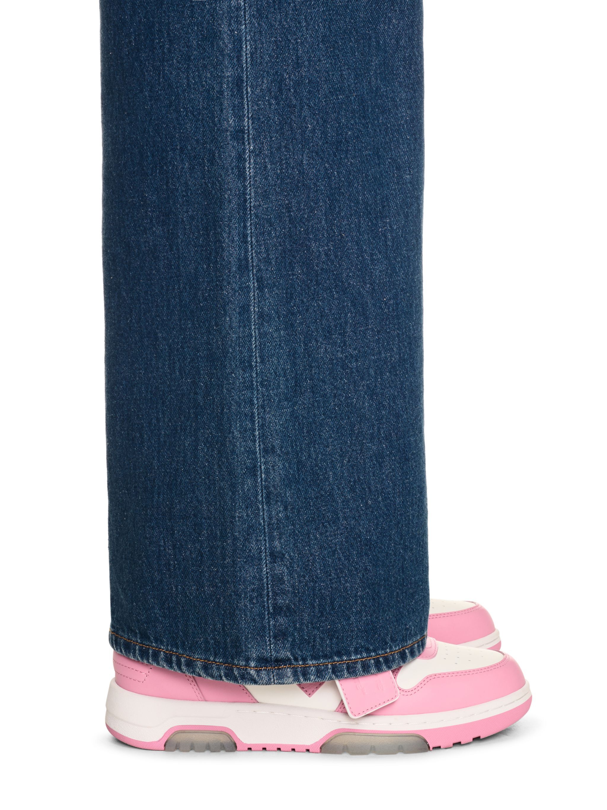 OFF WHITE Sneakers Out Of Office In Pelle Di Vitello ROSA OWIA259F24LEA003