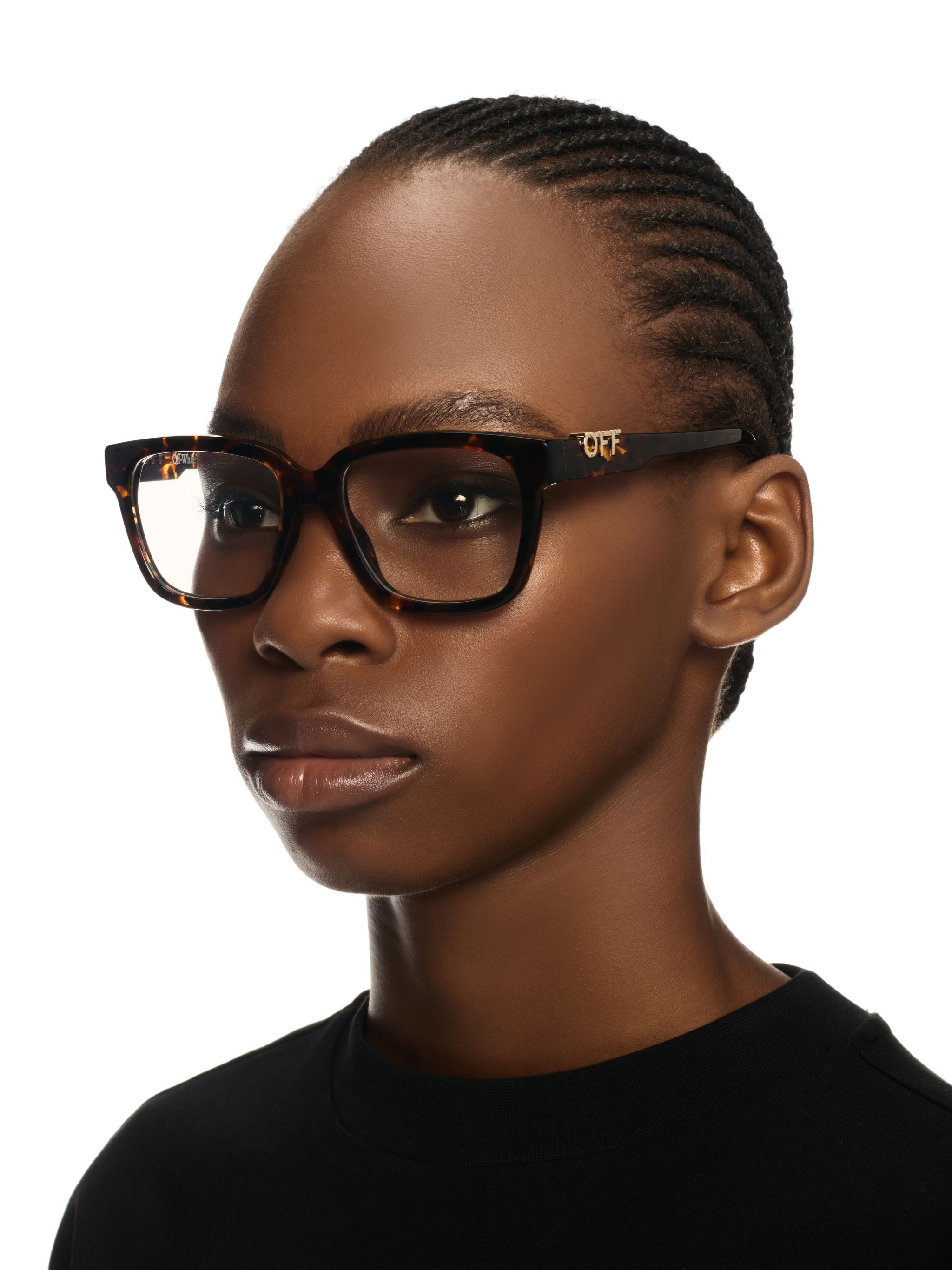 OFF WHITE Eyewear Style 7C BROWN OERJ07CC99PLA001