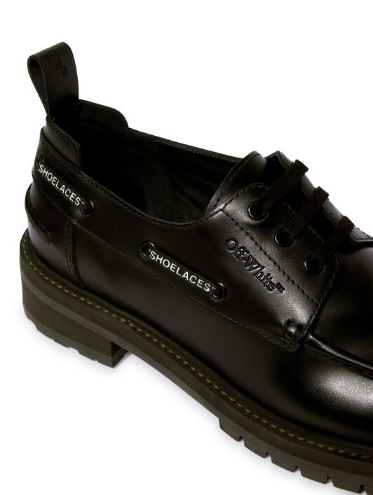 OFF WHITE Black San Diego Loafers BLACK OMIG00BC99LEA001