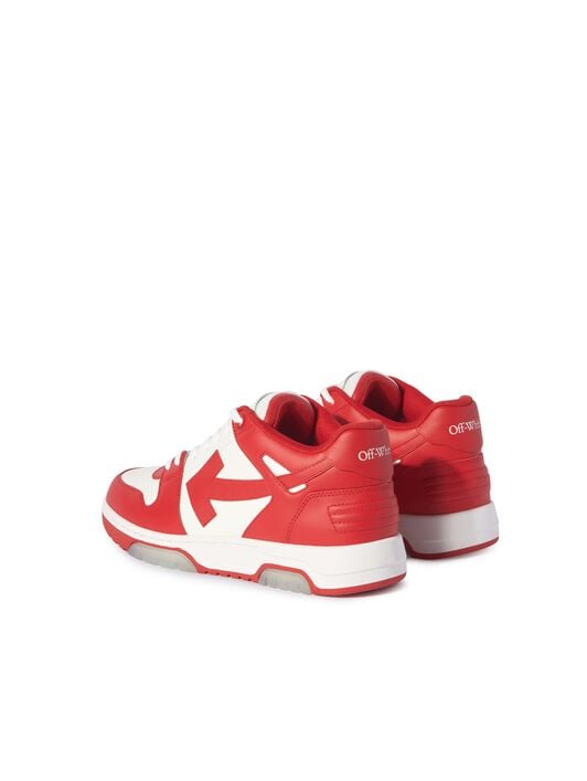 OUT OF OFFICE SNEAKER AUS KALBSLEDER OFF WHITE OUT OF OFFICE SNEAKER AUS KALBSLEDER ROT OMIA189F24LEA003