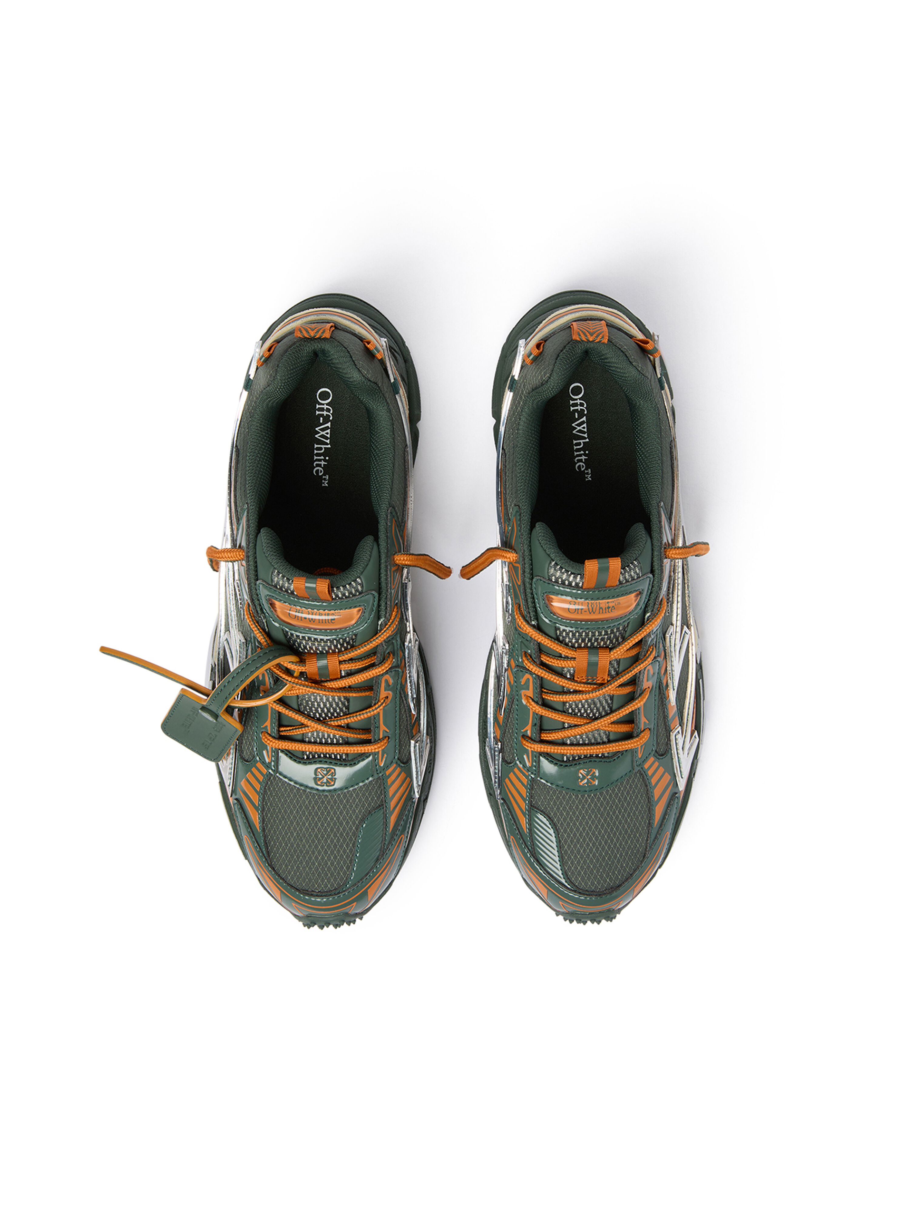 Be Right Back Sneakers OFF WHITE Be Right Back Sneakers GREEN/SILVER OF05751310
