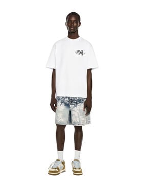 City Nature Denim Shorts OFF WHITE City Nature Denim Shorts OMBRE BLEACH BLUE 44MYC02CF26D002