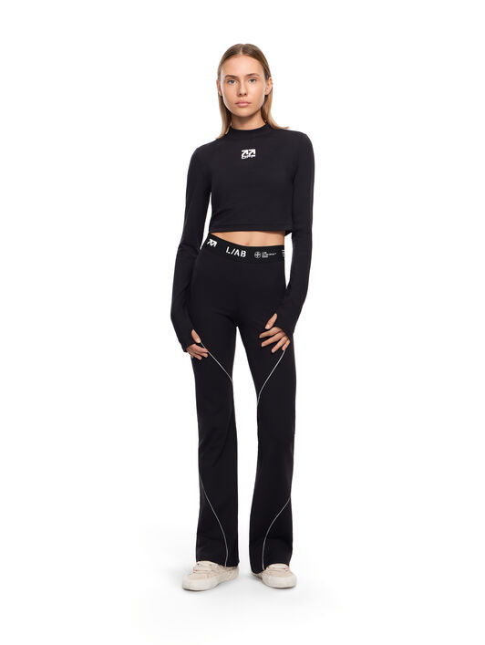 LAB L/AB Bootcut Leggings Black Night LABF2639H00027T