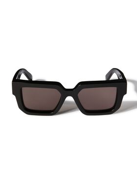 OFF WHITE Schwarz/Dunkelgraue Silverstone Sonnenbrille SCHWARZ OERI146S25PLA001