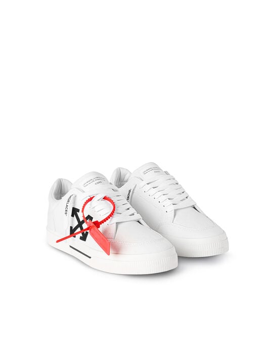 Vulkanisiert Low Sneaker OFF WHITE Vulkanisiert Low Sneaker WHITE/BLACK OMIA293C99FAB003