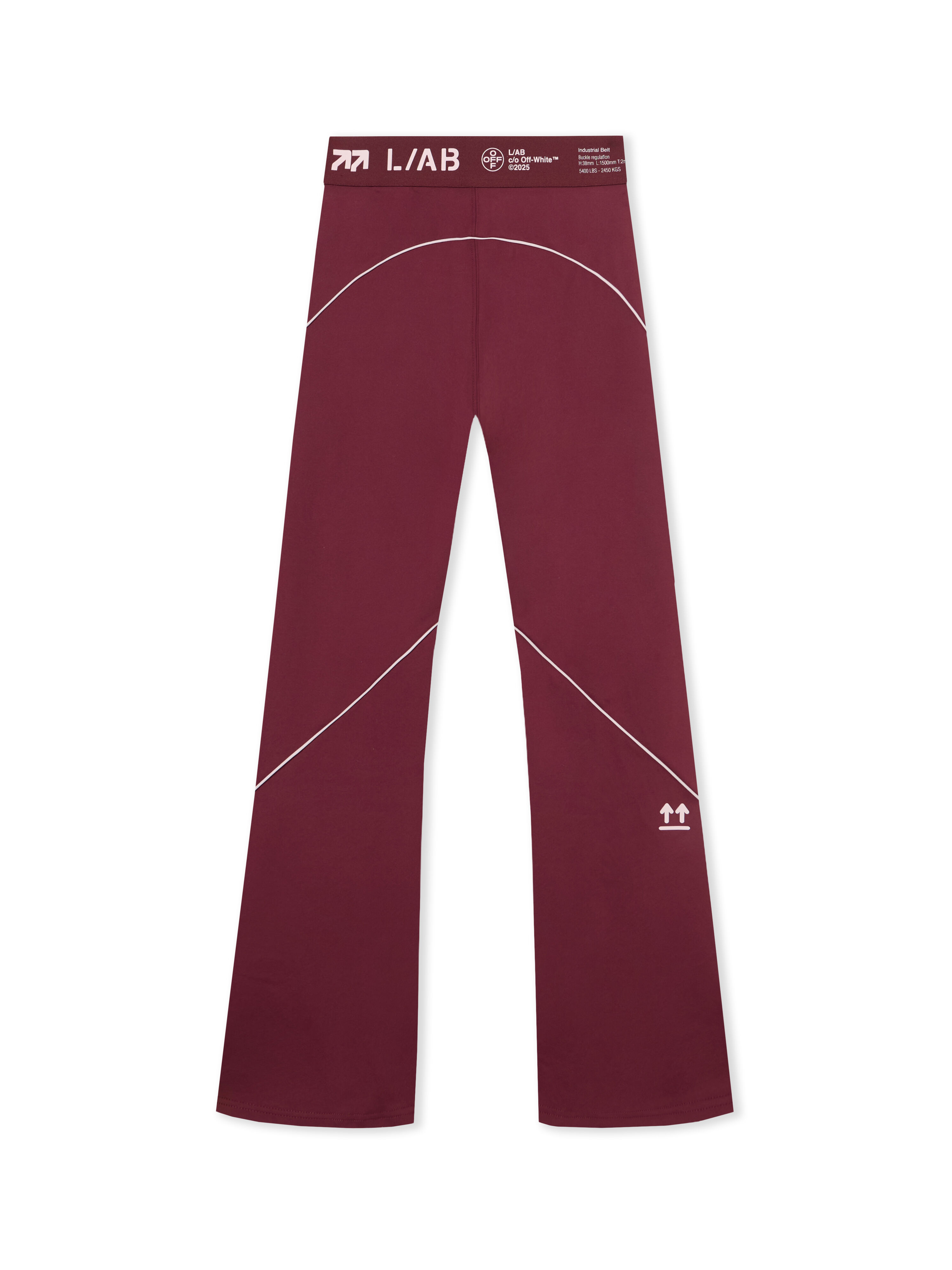 L/AB Bootcut Leggings LAB L/AB Bootcut Leggings Burgundy LABF2639H00027T