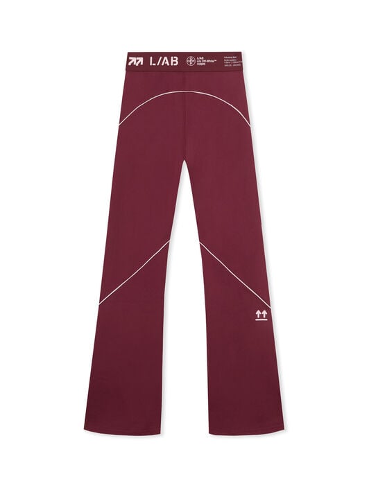 L/AB Bootcut Leggings LAB L/AB Bootcut Leggings Burgundy LABF2639H00027T