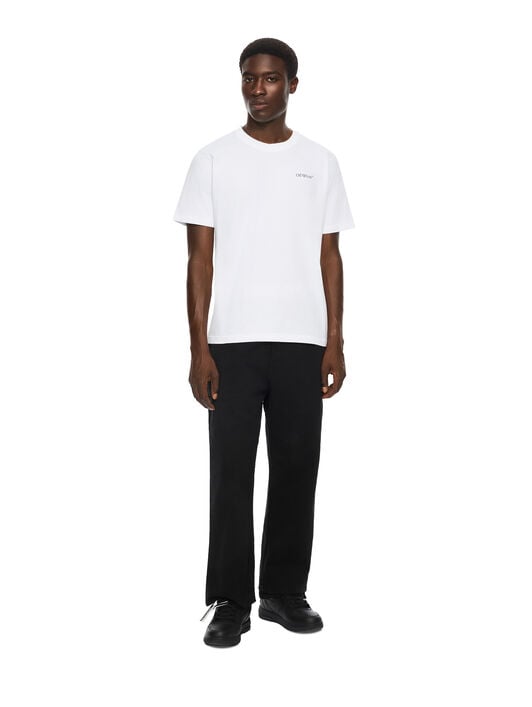 OFF WHITE Out Of Office "For Walking" Sneakers BLACK/WHITE OMIA189C99LEA01A