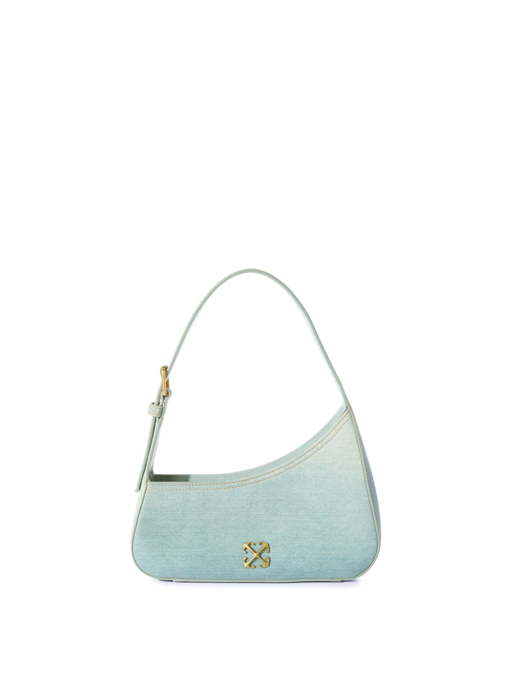 OFF WHITE Jitney Shoulder Denim Leather Light Blue BLUE OWNN18AS25LEA001