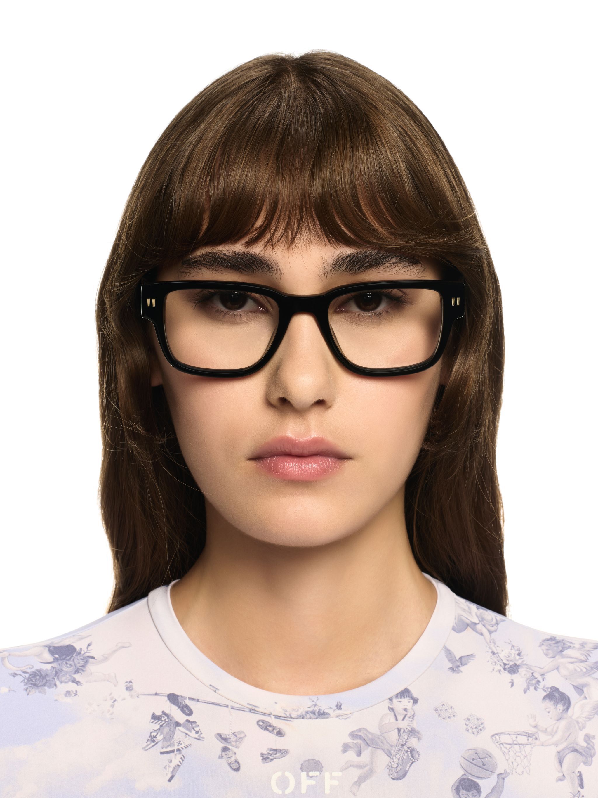 OFF WHITE Eyewear Style 7V Neri NERO OERJ07VS25PLA001