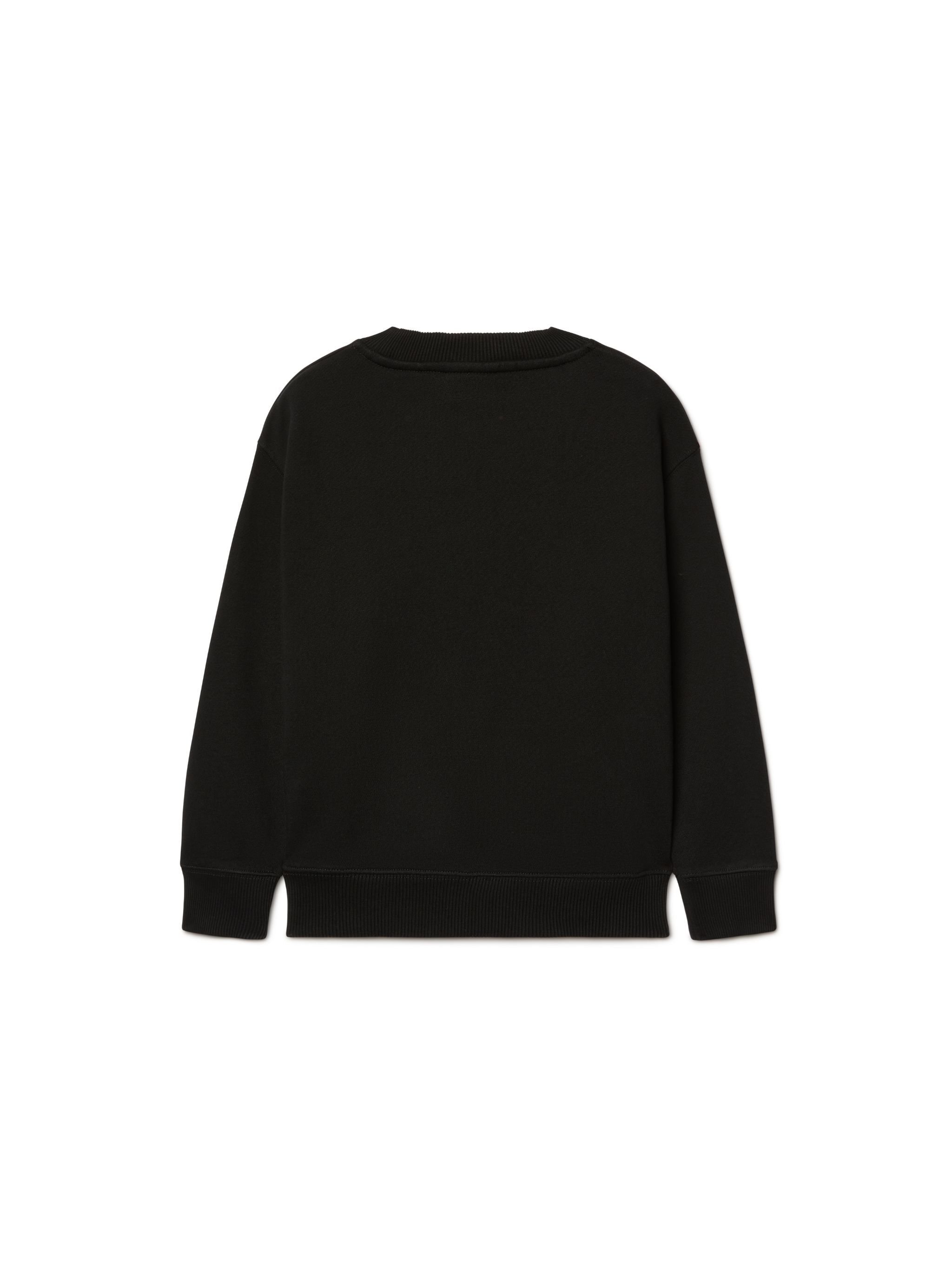 OFF WHITE Big Bookish Sweatshirt BLACK OBBA001S25FLE001