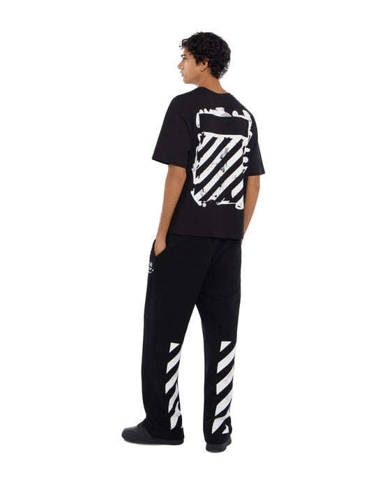 L/AB Graffiti Diagonal T-shirt LAB L/AB Graffiti Diagonal T-shirt BLACK 44LABF26T085