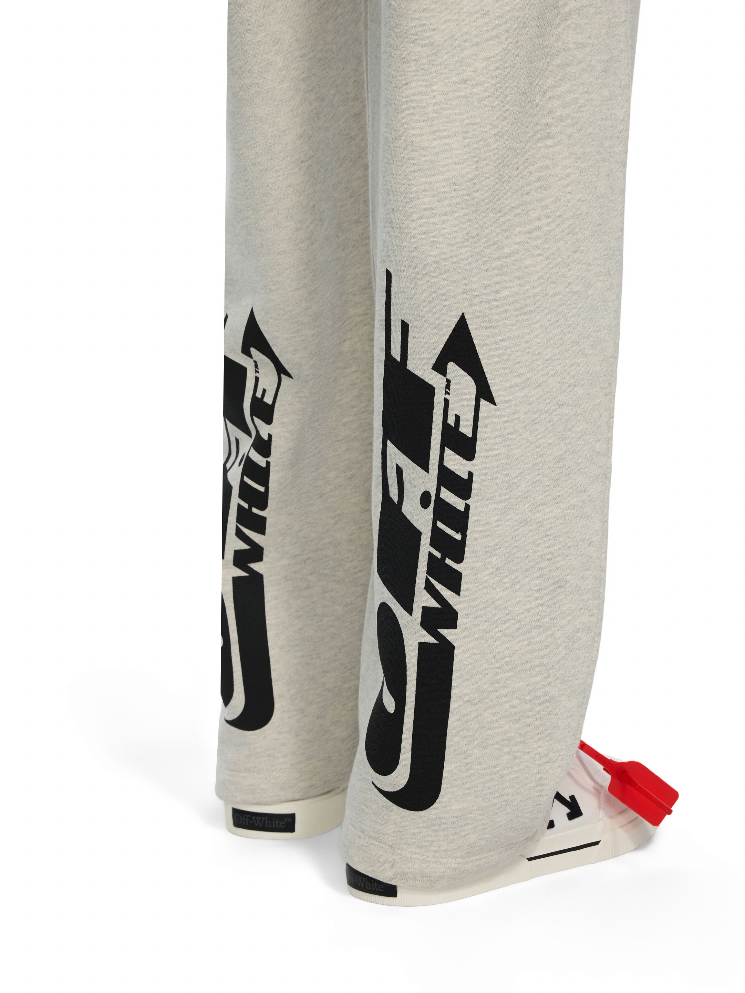 Half Arrow Sweatpants OFF WHITE Half Arrow Sweatpants GREY MELANGE 44MCH05AF26F003