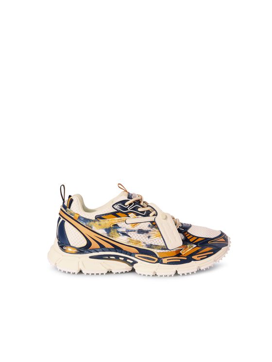Firefly Metalic Sneaker, Gold/Off White