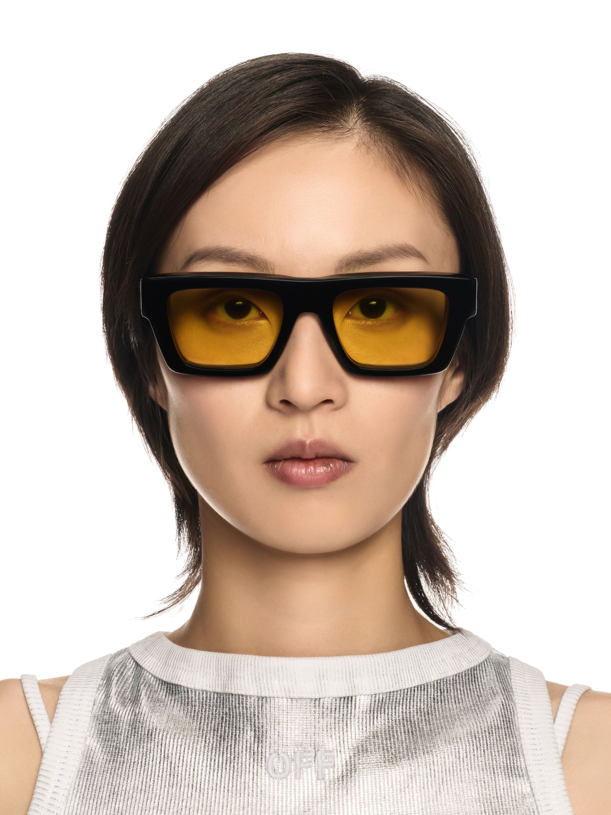 OFF WHITE Oregon Sunglasses BLACK OERI145S25PLA001