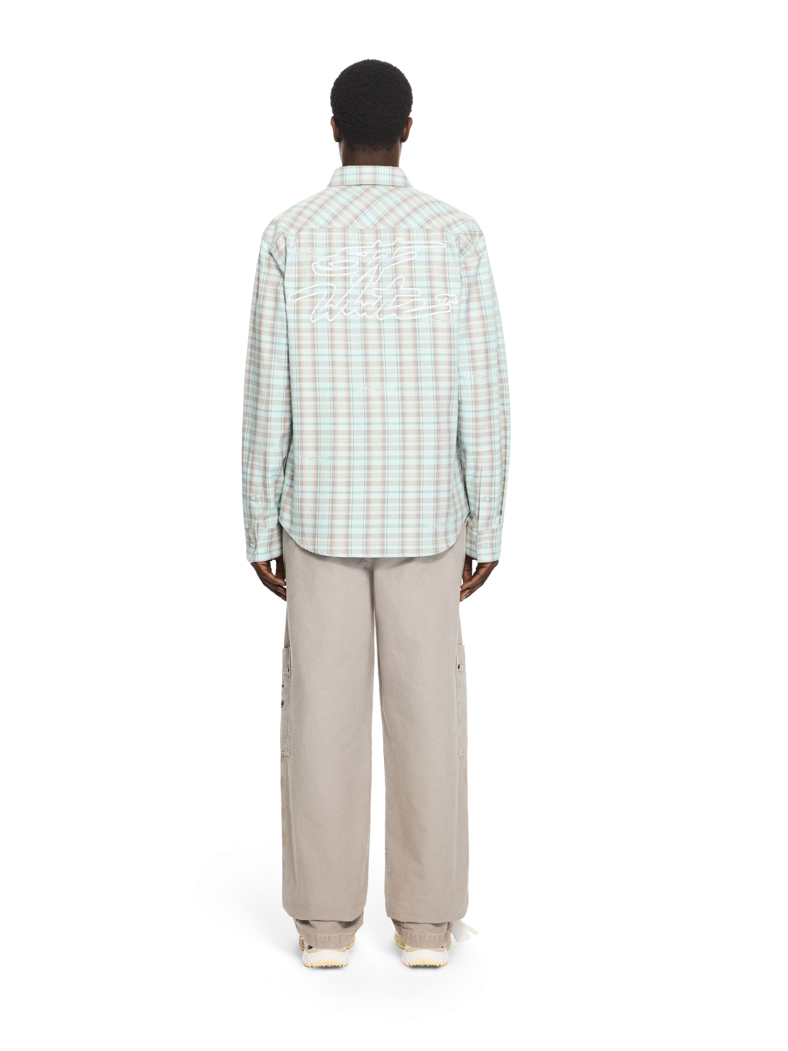 OFF WHITE Script Cargo Pants STONE 44XCF04ES26F001