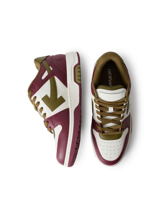 Out Of Office Sneakers OFF WHITE Out Of Office Sneakers Burgundy/Forest Green OF06552601