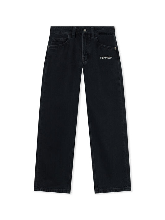 Diagonal Marker Denim Pants OFF WHITE Diagonal Marker Denim Pants RAW BLACK 44BYA005F26D001