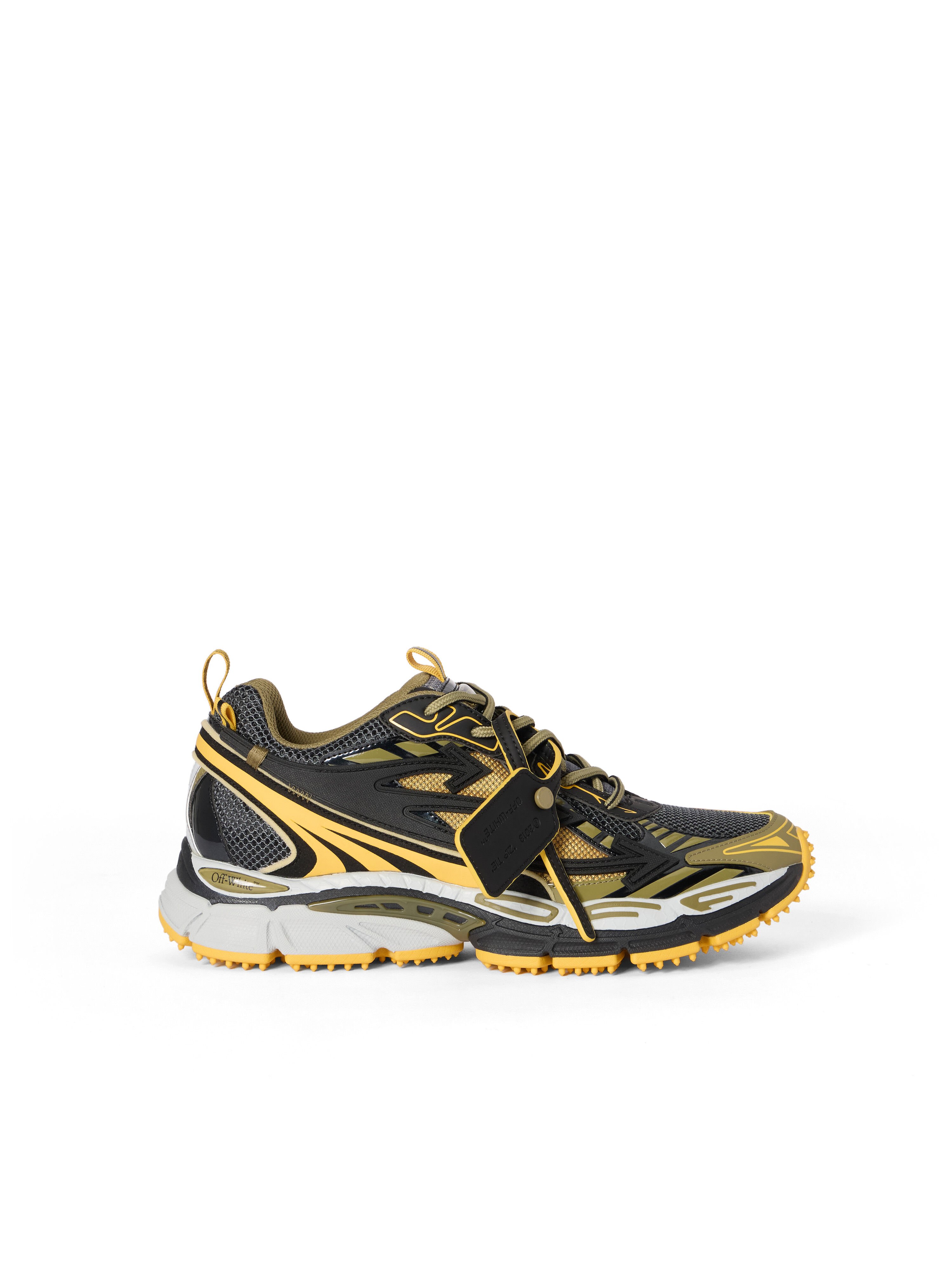 Be Right Back Sneakers OFF WHITE Be Right Back Sneakers BLACK - OCHER YELLOW OMIA295S26FAB002