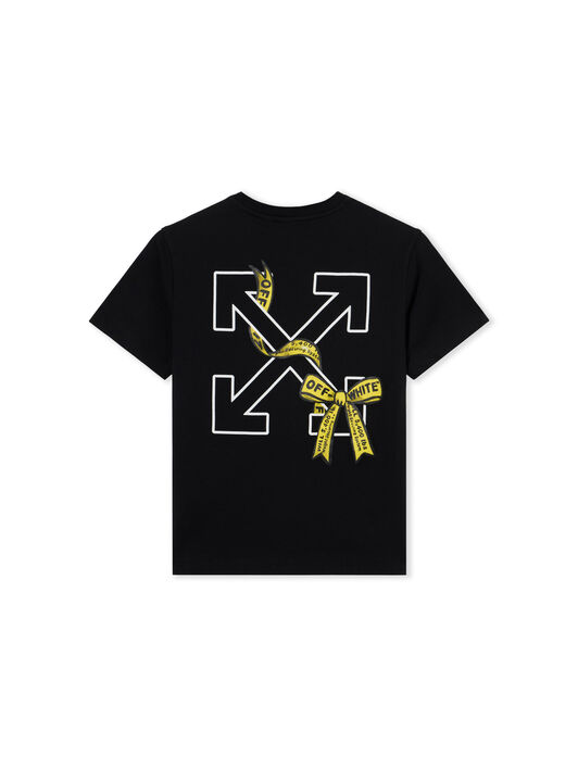 Arrow Industrial Tape T-Shirt OFF WHITE Arrow Industrial Tape T-Shirt BLACK 44GAA001F26J009