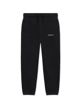 OFF WHITE Bookish Diag Sweatpant BLACK 44BCH001S26F001