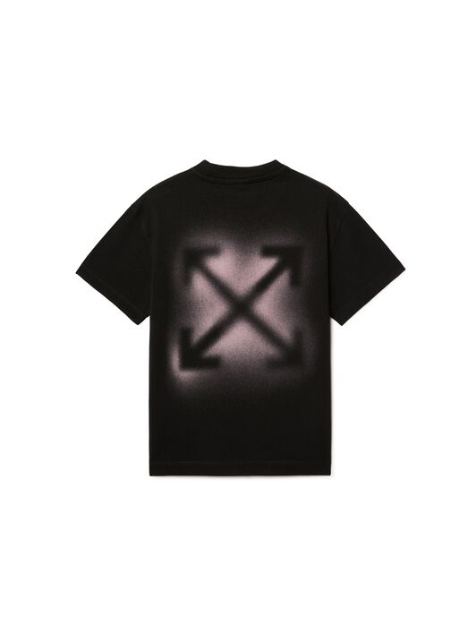 OFF WHITE Spray Arrow T-Shirt BLACK OGAA001S25JER009