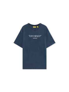 OFF WHITE Multilogo Oversized T-Shirt BLUE NIGHTS 44BAA019F26J007