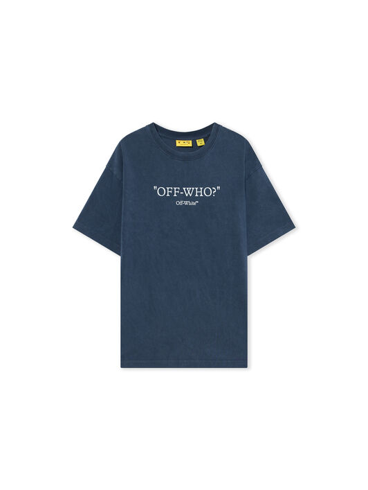 OFF WHITE Multilogo Oversized T-Shirt BLUE NIGHTS 44BAA019F26J007