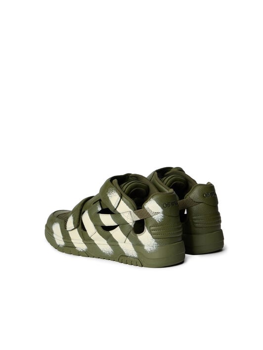 Ooo Sandal OFF WHITE Ooo Sandal MILITARY GREEN - OFF WHITE OMIA29SC99LEA001