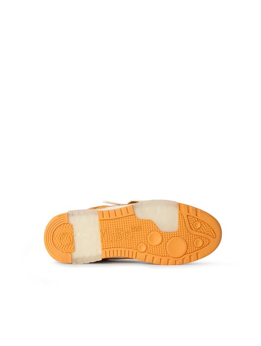 Out Of Office Sneakers OFF WHITE Out Of Office Sneakers Orange OMIA189F25LEA002