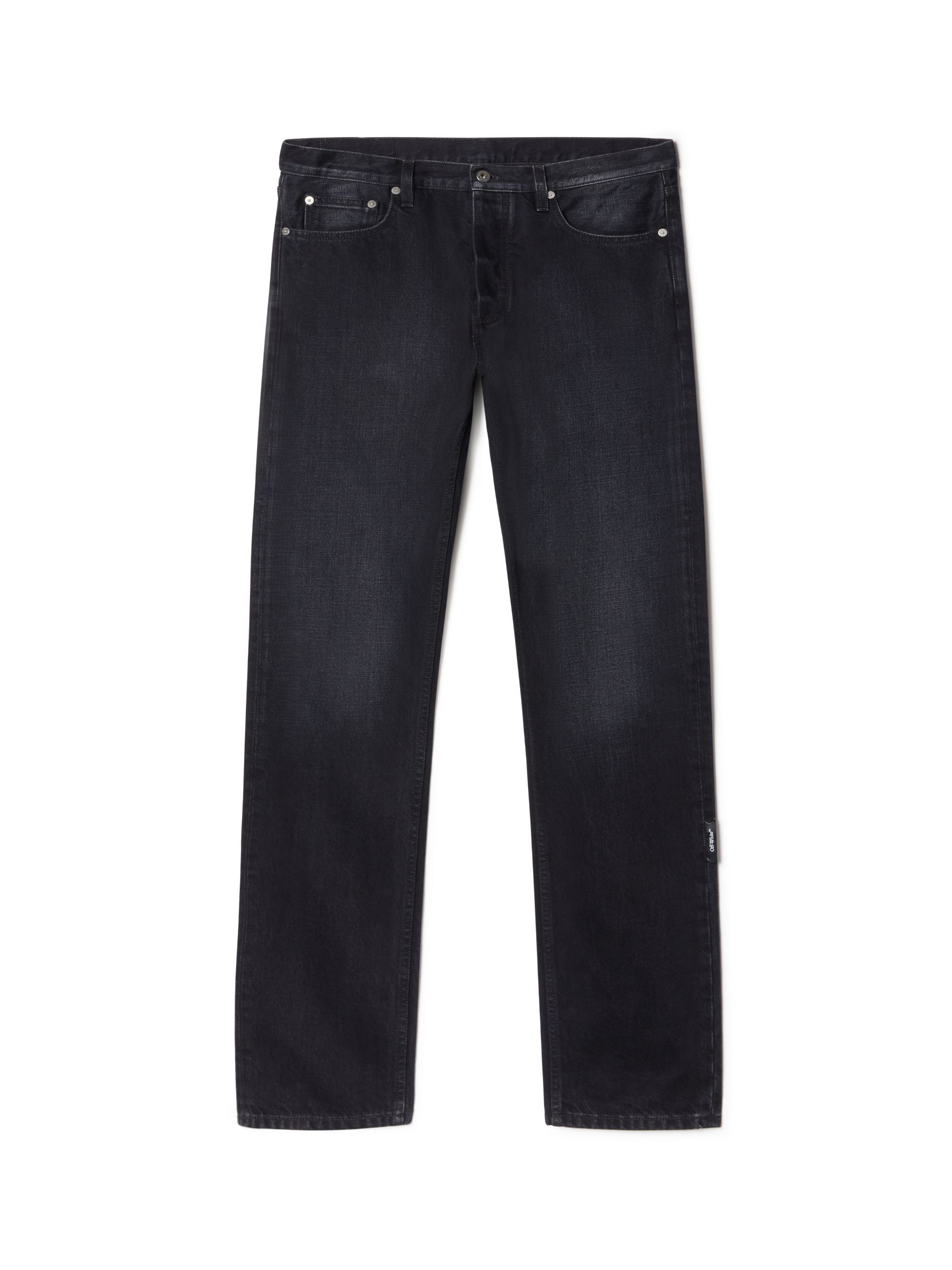 OFF WHITE Black Arrow Skinny Jeans BLACK OMYA18LS25DEN002