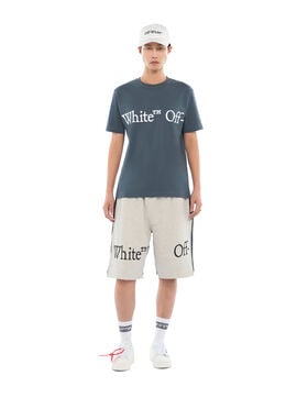 Bookish Scarf Overlap Skate Sweatshorts OFF WHITE Bookish Scarf Overlap Skate Sweatshorts DARK SLATE 44MCI01CF26F002