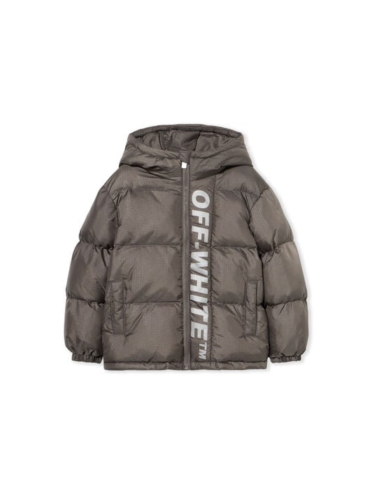 Ripstop Puffer Jacket OFF WHITE Ripstop Puffer Jacket DARK GREY - REFLECTIVE OBEJ002F25FAB001