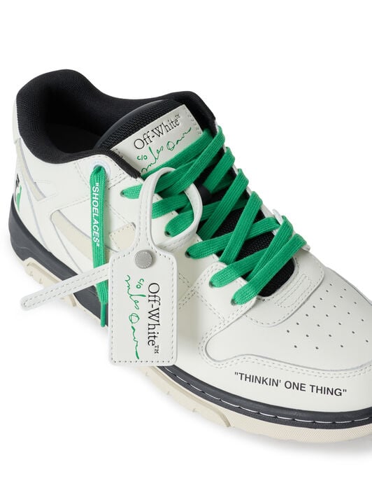 Out Of Office Miles Davis Sneakers OFF WHITE Out Of Office Miles Davis Sneakers White Green OF06604101