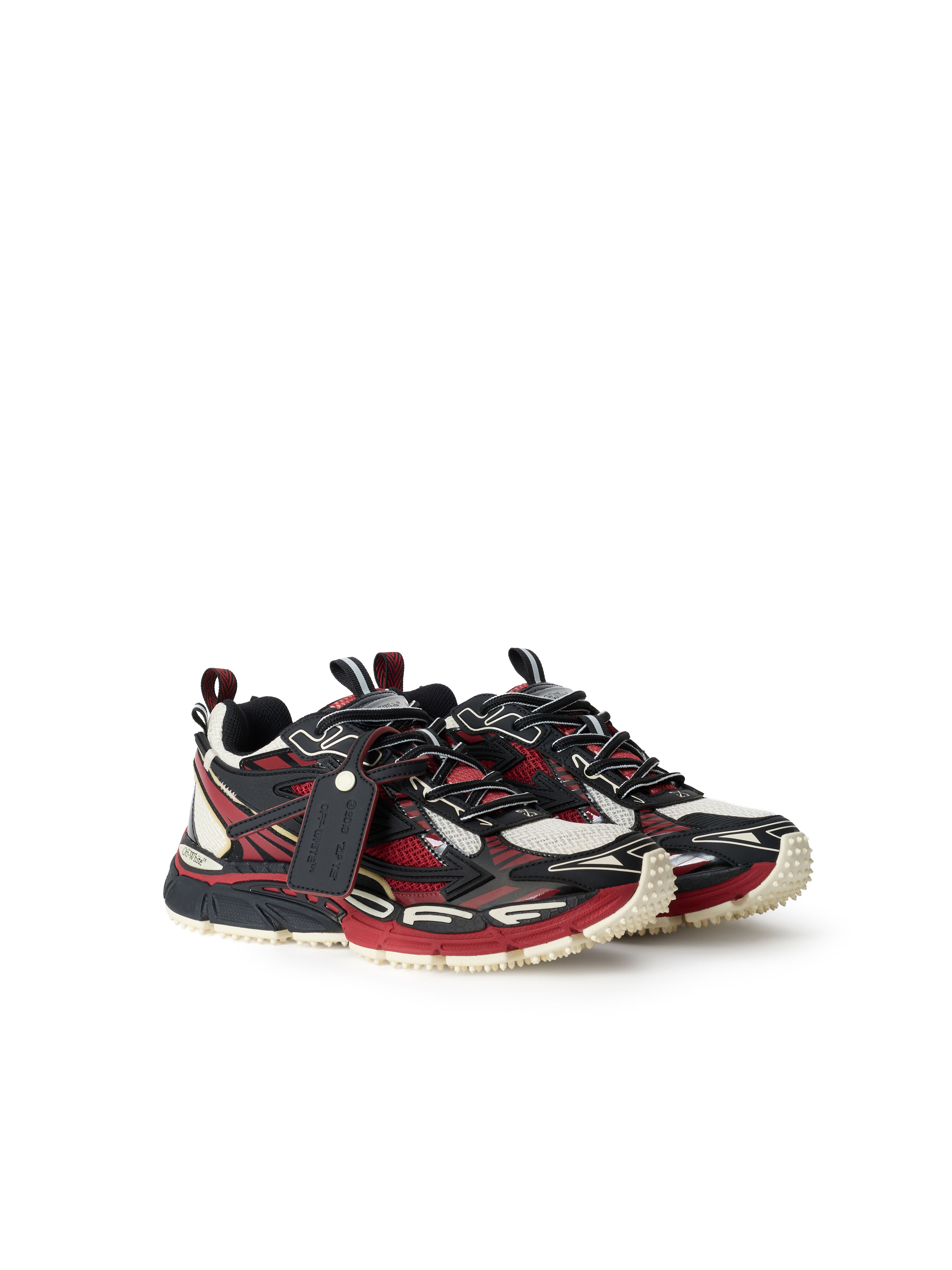 Be Right Back Sneakers OFF WHITE Be Right Back Sneakers Black/Flame Red OF06566001