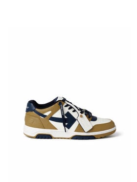 OFF WHITE Out Of Office Sneakers KAKI - DARK BLUE OMIA189S26LEA003
