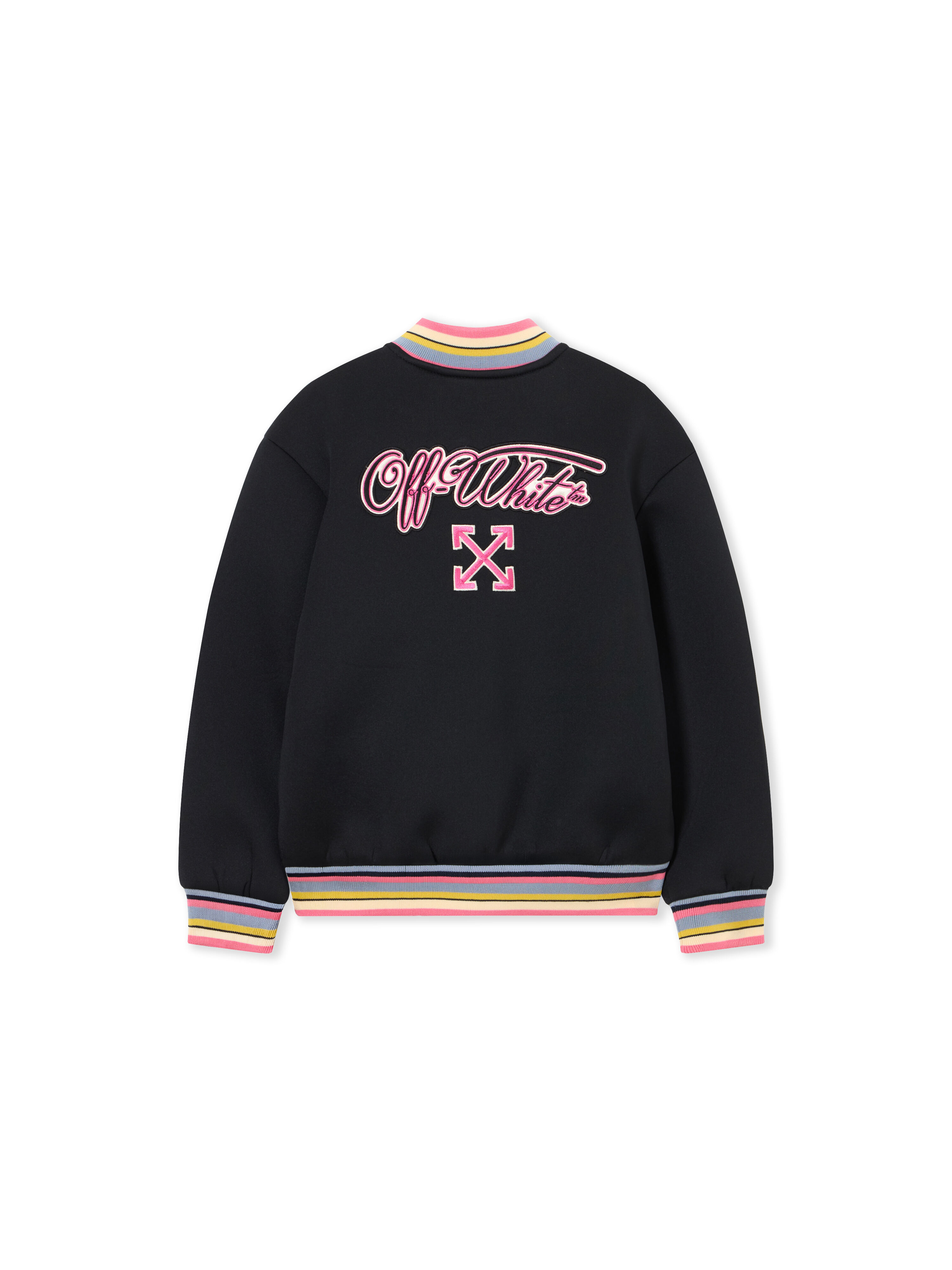 OFF WHITE Butterfly Varsity BLACK 44GEH001S26F001