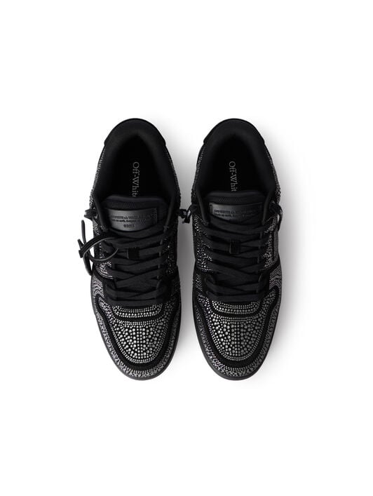 Out Of Office Strass Sneakers OFF WHITE Out Of Office Strass Sneakers BLACK - BLACK OMIA189C99LEA018